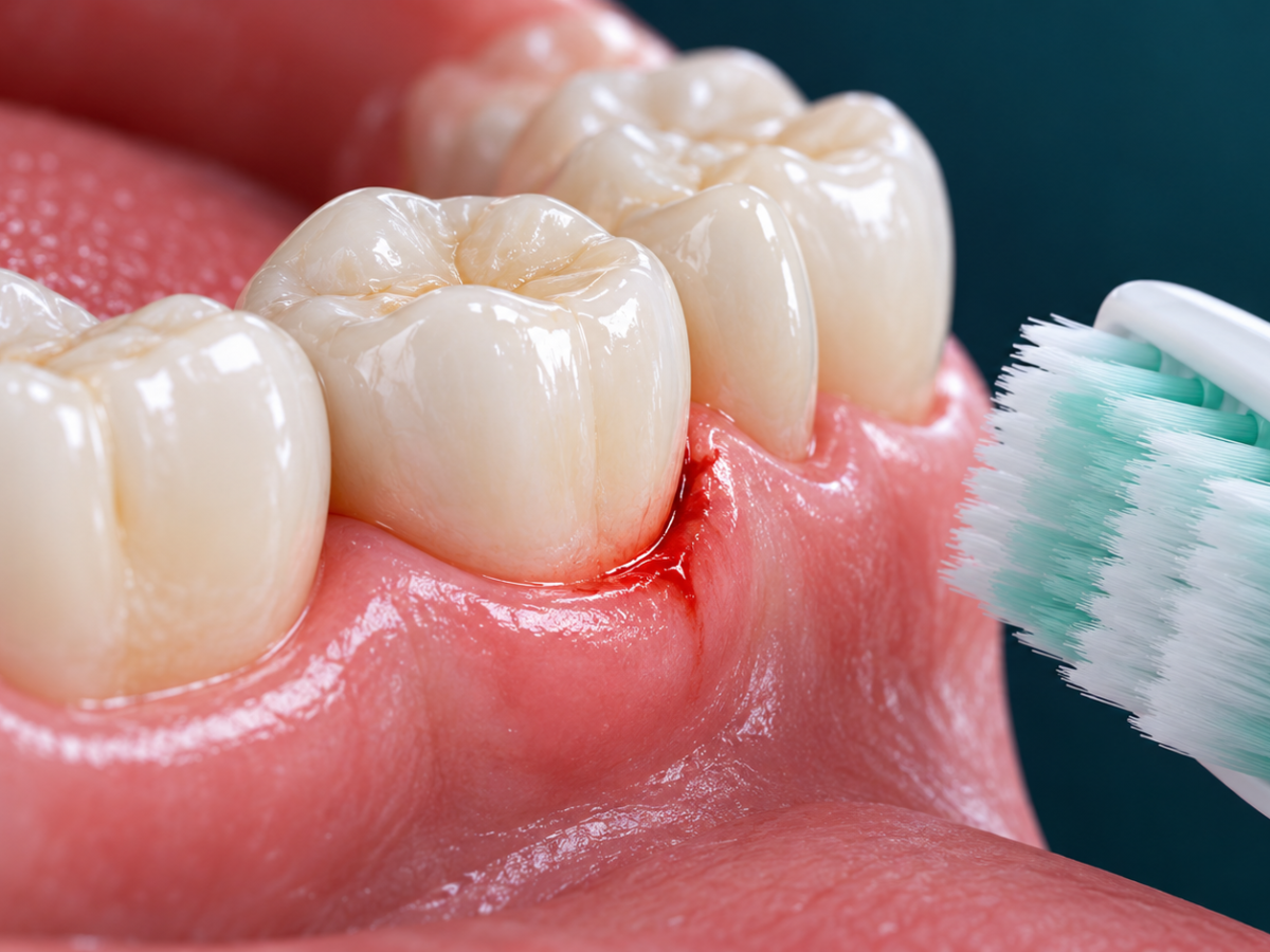 मसूड़ों से खून आने के कारण और dental care
